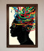 Multicolour Noodle Hair Framed Print - Hi Society
