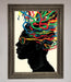 Multicolour Noodle Hair Framed Print - Hi Society