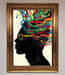 Multicolour Noodle Hair Framed Print - Hi Society