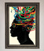 Multicolour Noodle Hair Framed Print - Hi Society
