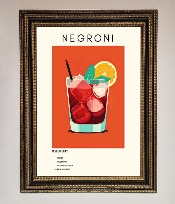 Negroni Framed Wall Art - Hi Society