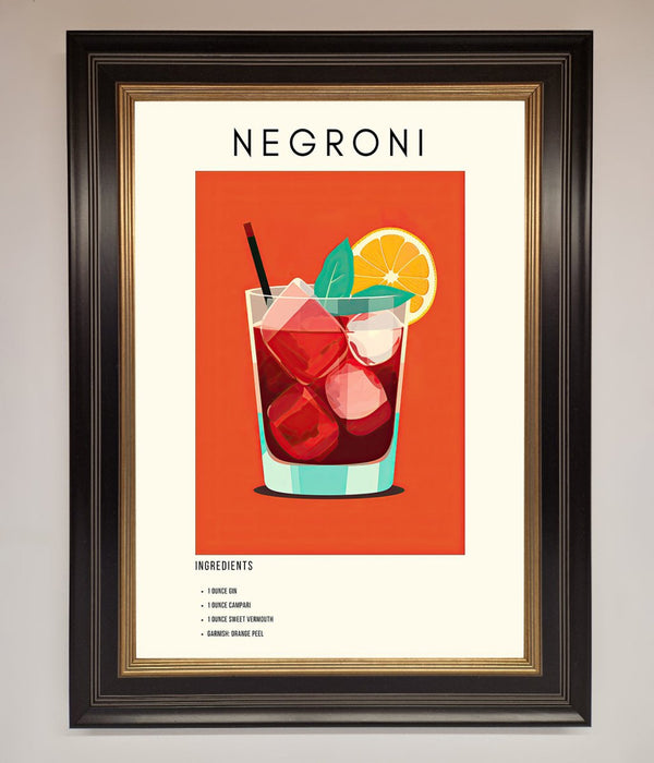Negroni Framed Wall Art - Hi Society