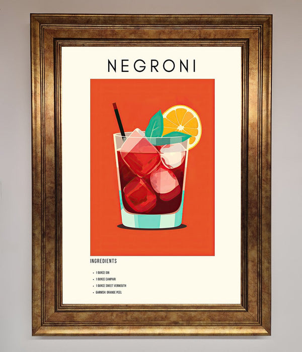 Negroni Framed Wall Art - Hi Society