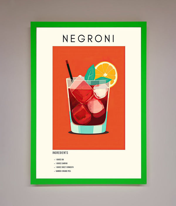 Negroni Framed Wall Art - Hi Society