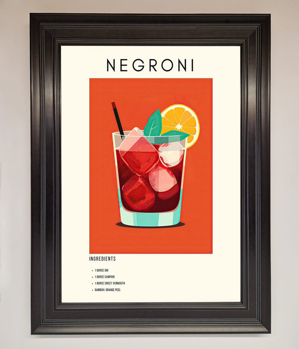 Negroni Framed Wall Art - Hi Society