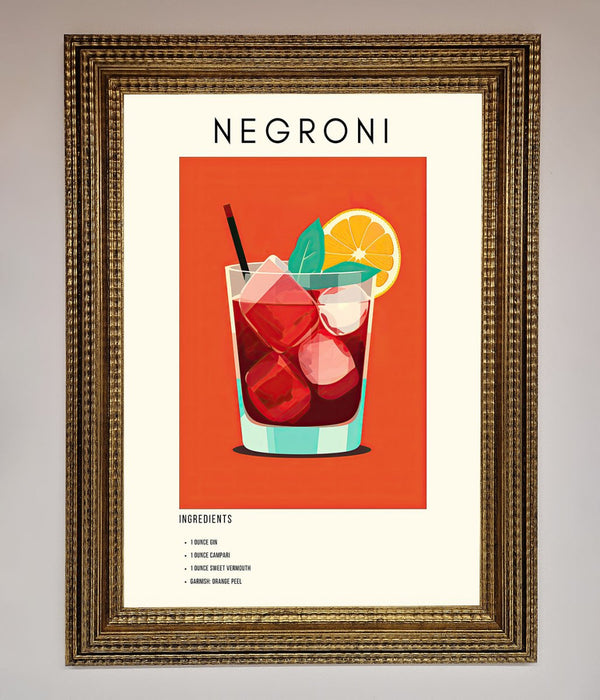 Negroni Framed Wall Art - Hi Society