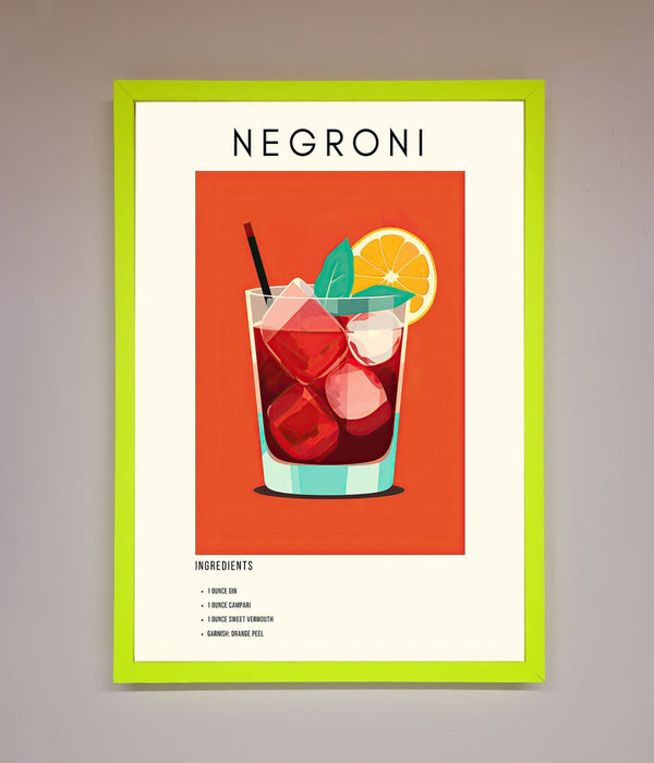 Negroni Framed Wall Art - Hi Society