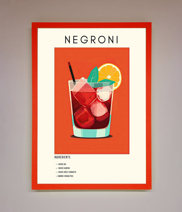 Negroni Framed Wall Art - Hi Society