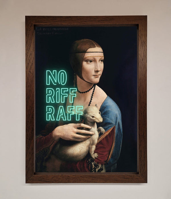 No Riff Raff Framed Print - Hi Society