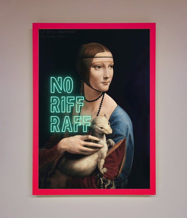 No Riff Raff Framed Print - Hi Society