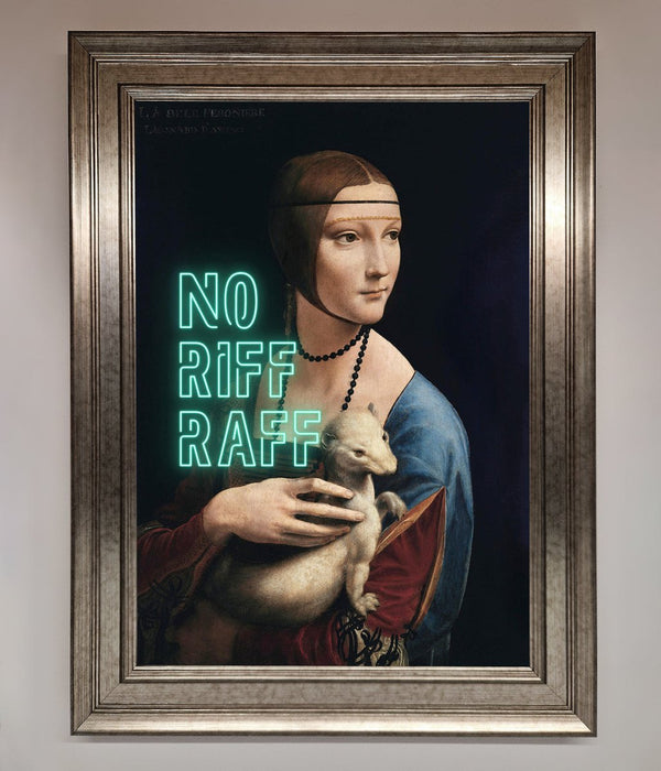No Riff Raff Framed Print - Hi Society
