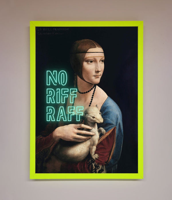 No Riff Raff Framed Print - Hi Society