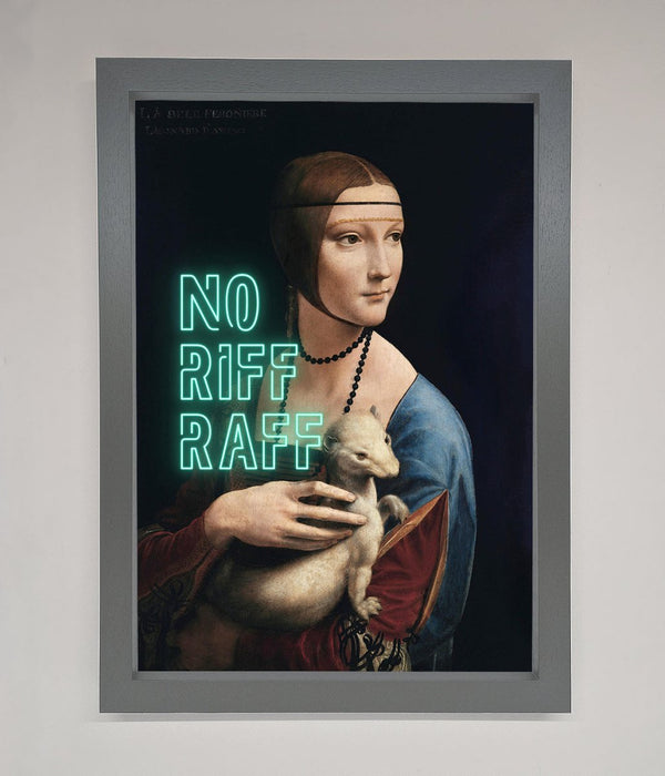 No Riff Raff Framed Print - Hi Society