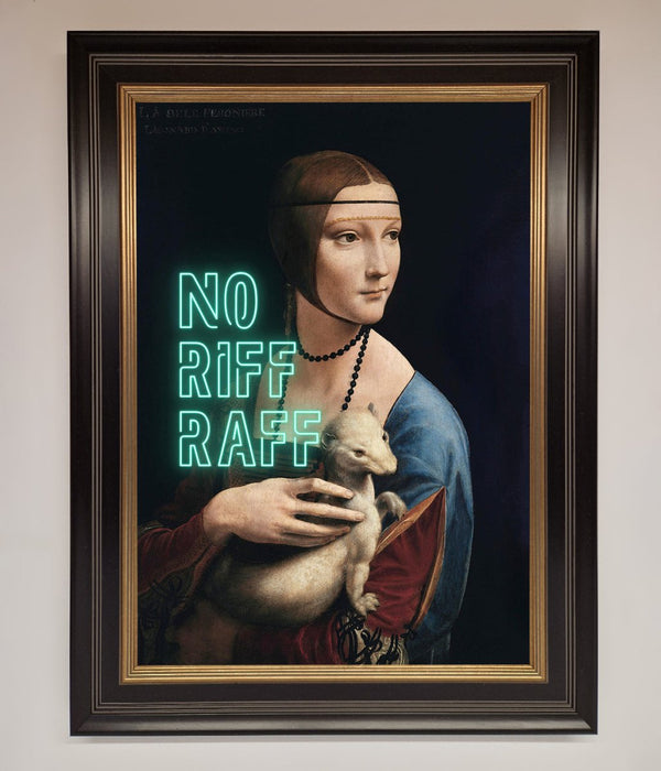 No Riff Raff Framed Print - Hi Society