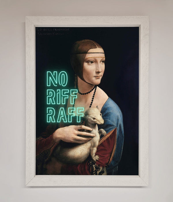 No Riff Raff Framed Print - Hi Society