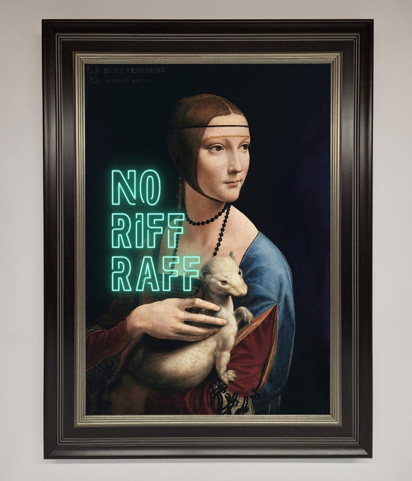 No Riff Raff Framed Print - Hi Society