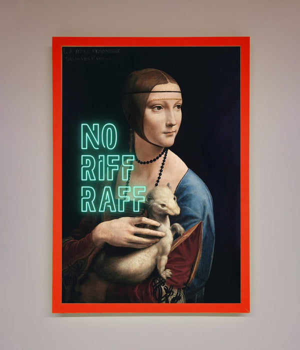 No Riff Raff Framed Print - Hi Society