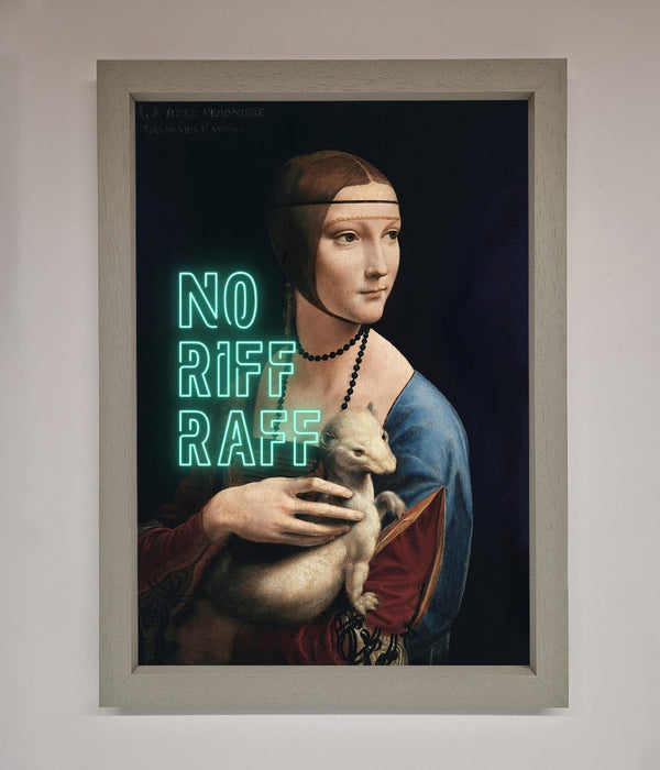 No Riff Raff Framed Print - Hi Society