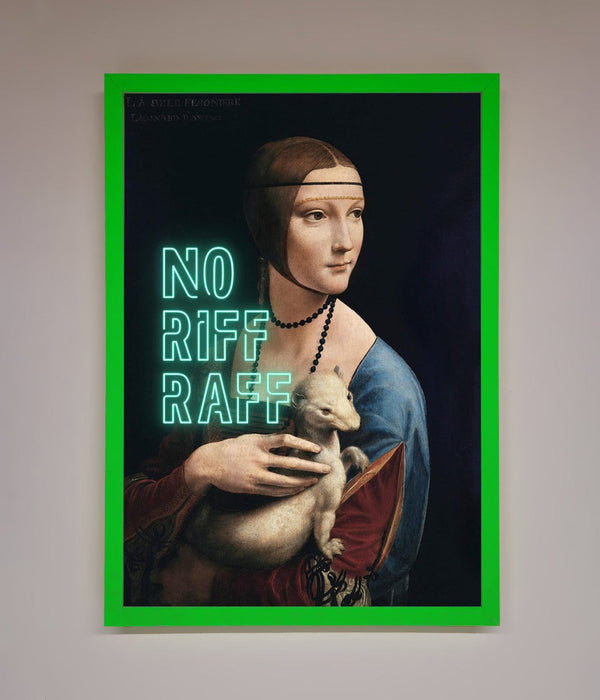 No Riff Raff Framed Print - Hi Society