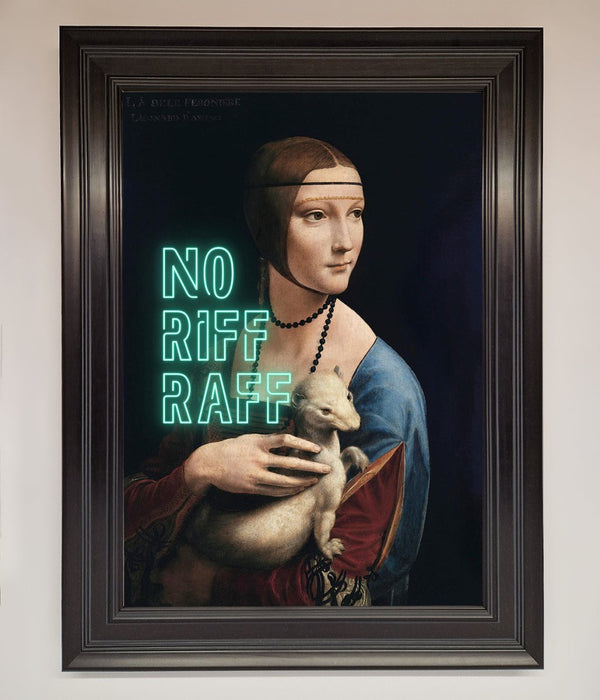No Riff Raff Framed Print - Hi Society