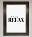 Not to Self Motivational quote Framed Wall Art - Hi Society