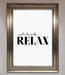 Not to Self Motivational quote Framed Wall Art - Hi Society