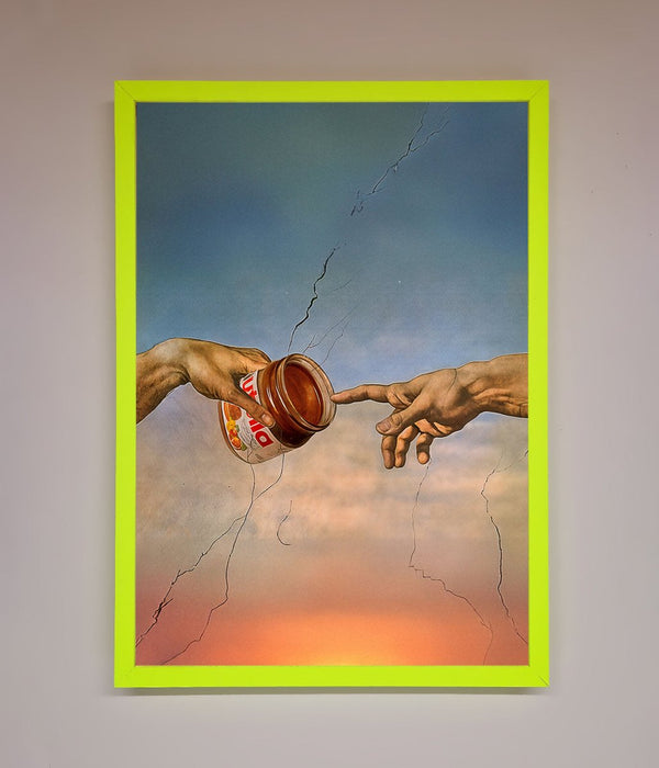 Nutella Of Creation Framed Poster - Hi Society