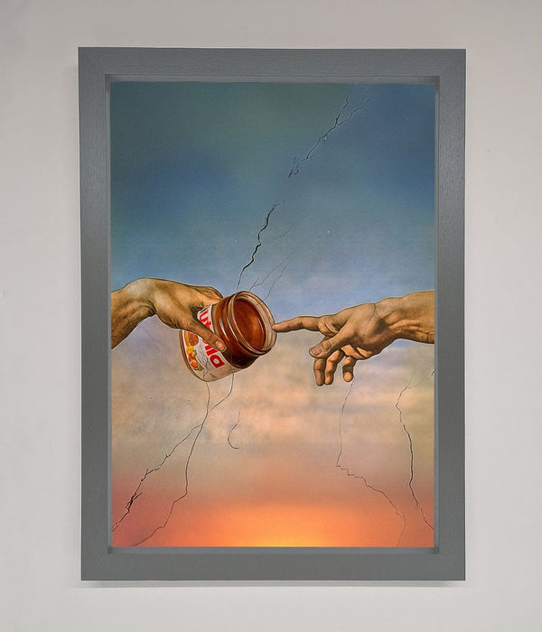 Nutella Of Creation Framed Poster - Hi Society