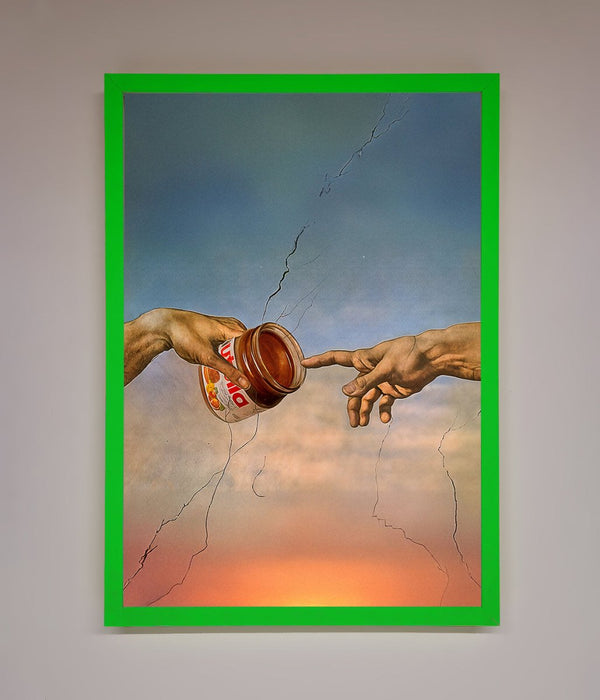 Nutella Of Creation Framed Poster - Hi Society