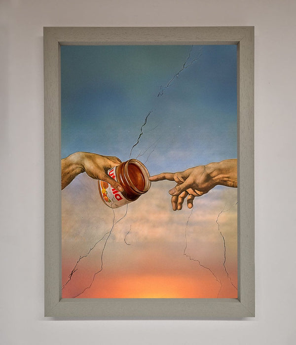 Nutella Of Creation Framed Poster - Hi Society