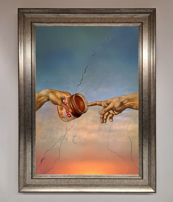 Nutella Of Creation Framed Poster - Hi Society