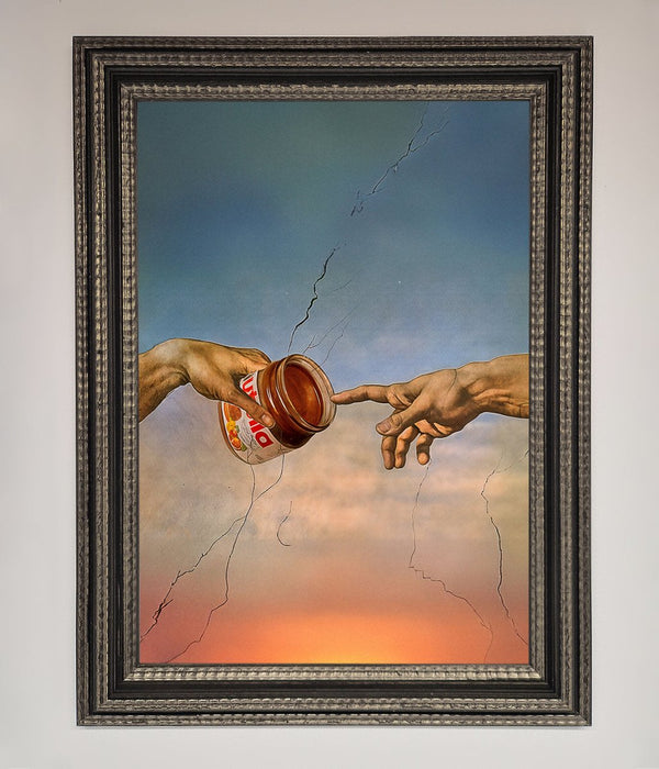 Nutella Of Creation Framed Poster - Hi Society