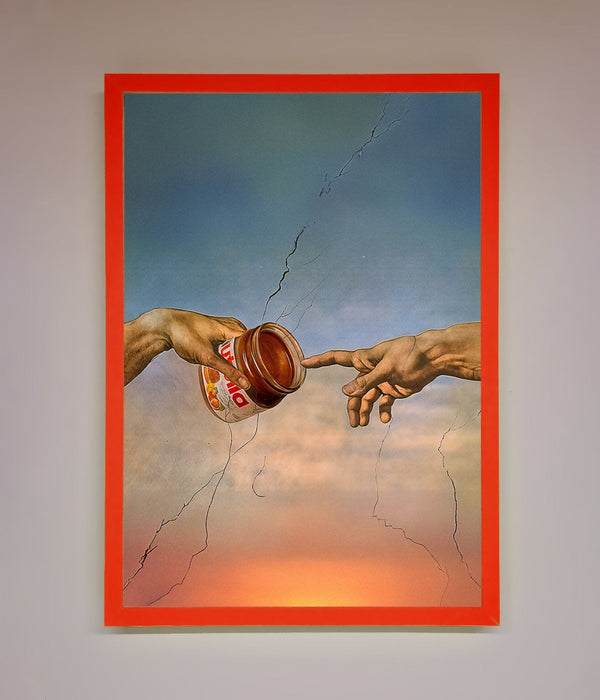 Nutella Of Creation Framed Poster - Hi Society