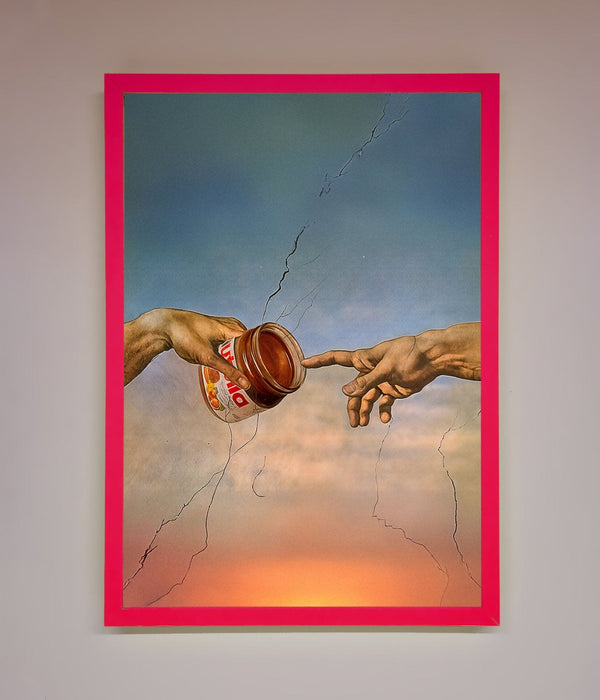 Nutella Of Creation Framed Poster - Hi Society