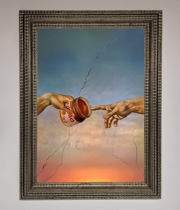 Nutella Of Creation Framed Poster - Hi Society