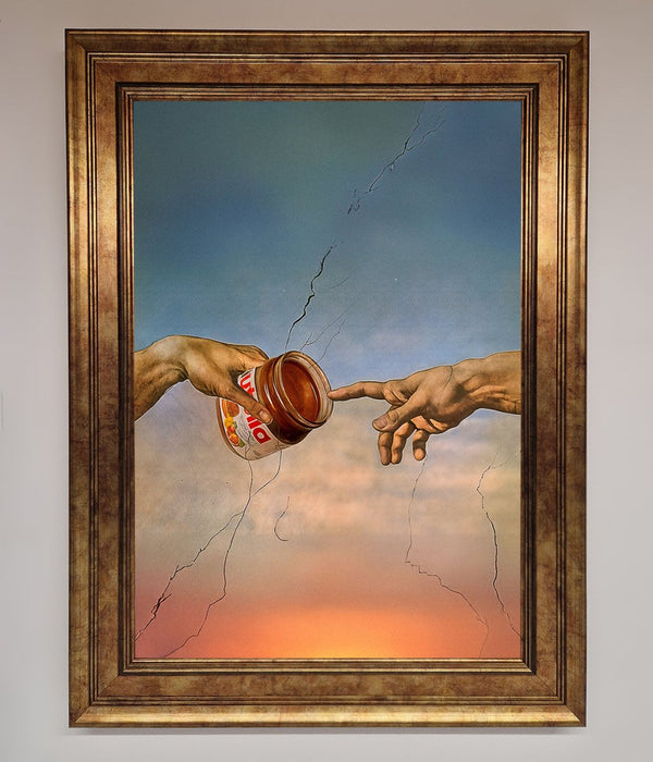 Nutella Of Creation Framed Poster - Hi Society