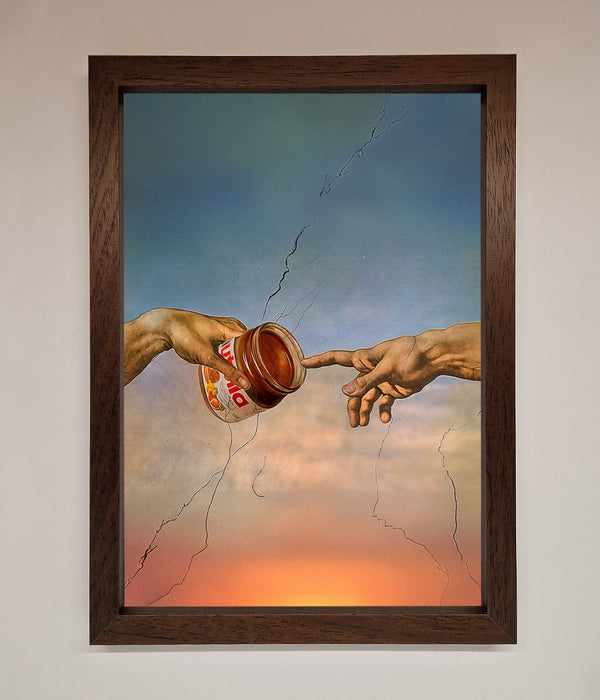 Nutella Of Creation Framed Poster - Hi Society