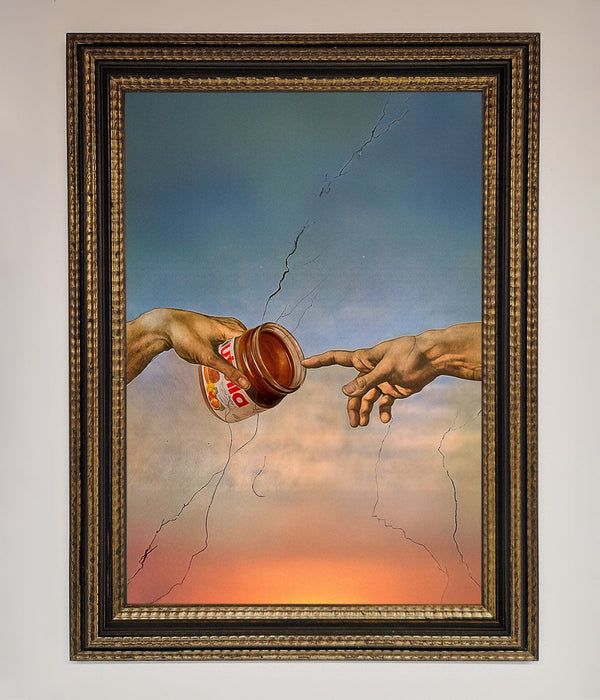 Nutella Of Creation Framed Poster - Hi Society