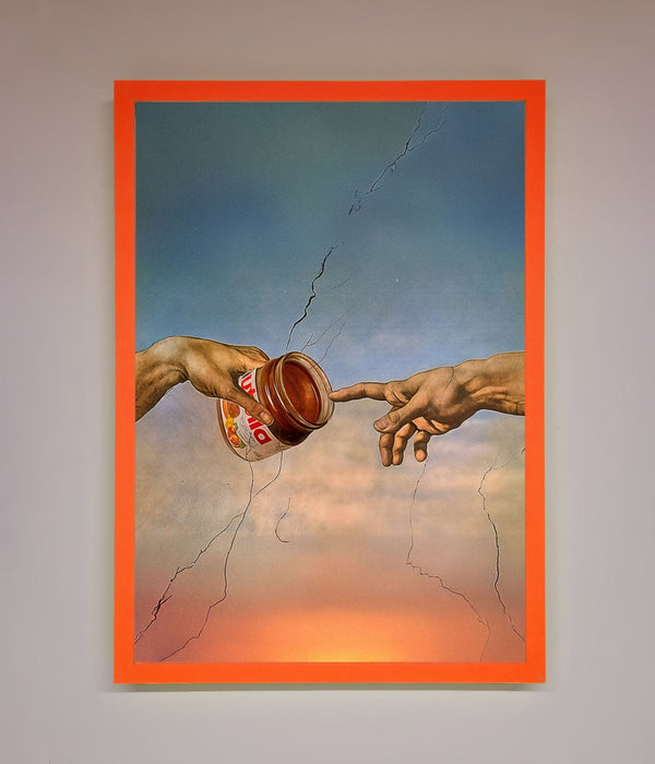 Nutella Of Creation Framed Poster - Hi Society