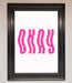 Okay Framed Poster - Hi Society