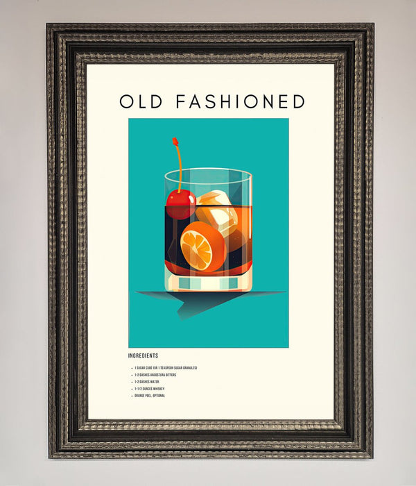 Old Fashioned Framed Print - Hi Society