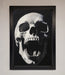 Open Mouth Skull Framed Poster - Hi Society