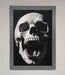 Open Mouth Skull Framed Poster - Hi Society