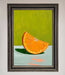 Orange Wedge Framed Print - Hi Society