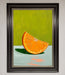 Orange Wedge Framed Print - Hi Society
