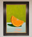 Orange Wedge Framed Print - Hi Society