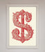 Ornate Dollar Cash Art Framed Print - Hi Society