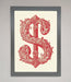 Ornate Dollar Cash Art Framed Print - Hi Society