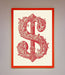 Ornate Dollar Cash Art Framed Print - Hi Society
