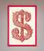Ornate Dollar Cash Art Framed Print - Hi Society